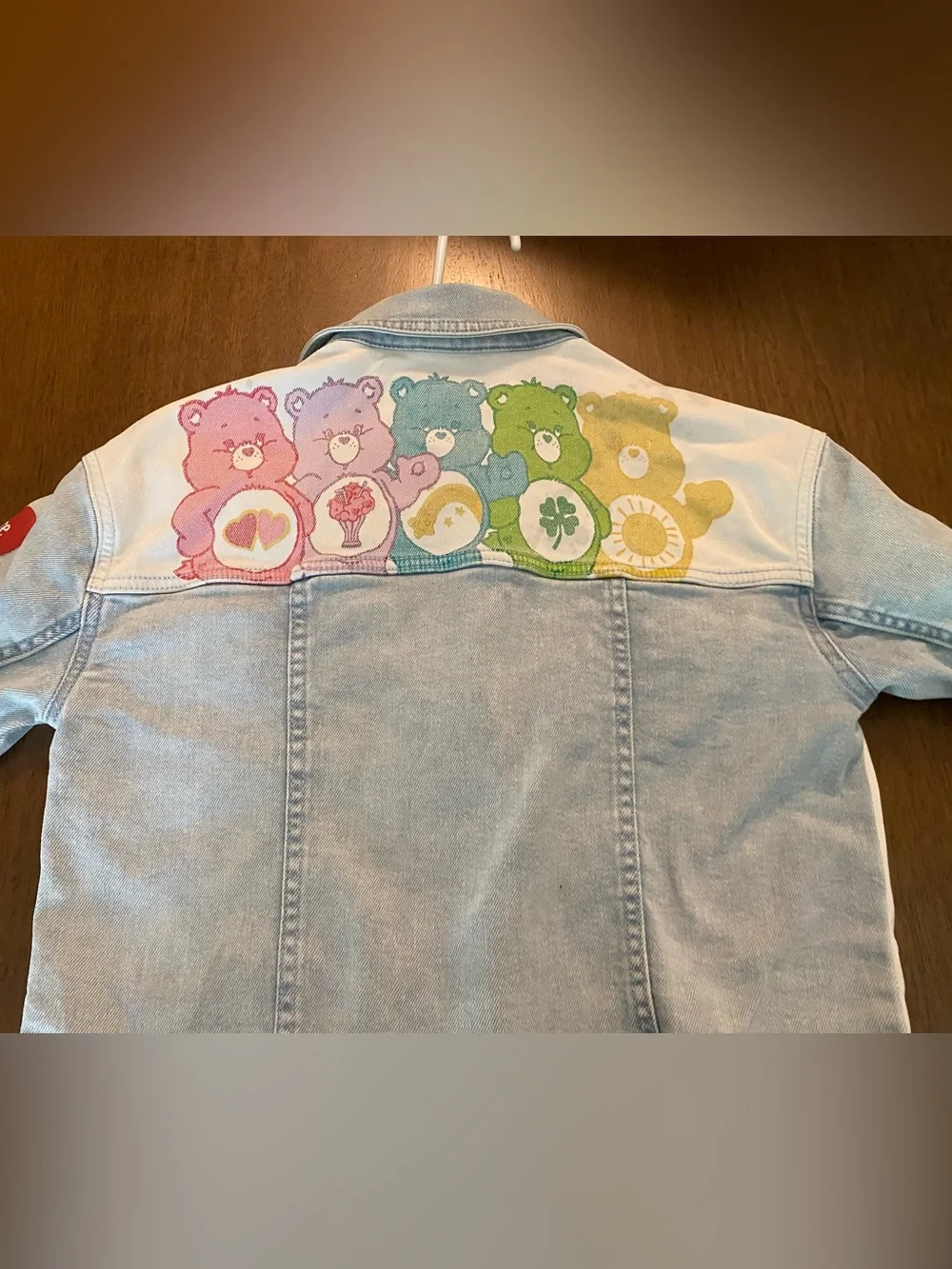 Justice Girls Care Bears Denim Jean Jacket